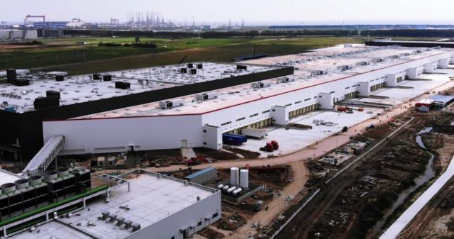 Tesla's new Gigafactory in Shanghai 