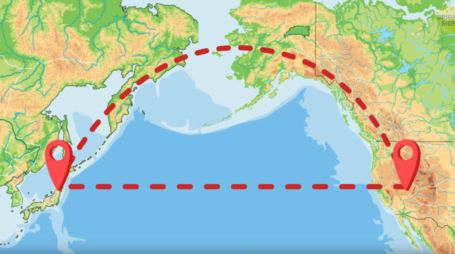 Why Planes don't Fly over the Pacific Ocean | WordlessTech