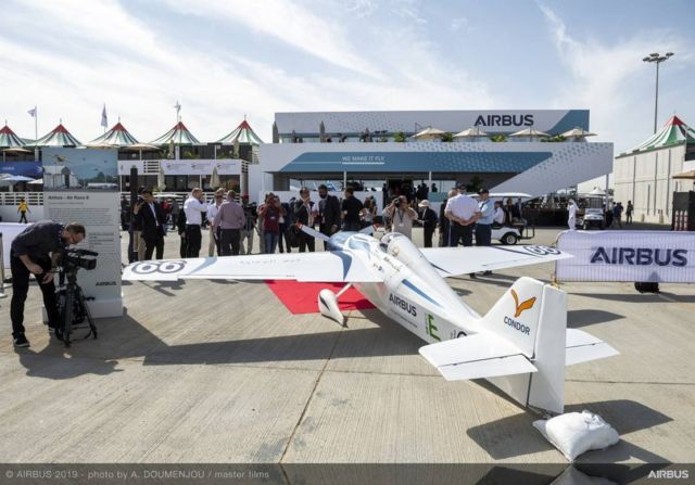 Airbus all-electric sports aircraf