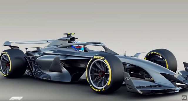Formula 1’s 2021 race car 