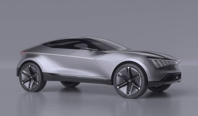 Kia Futuron autonomous electric SUV coupe