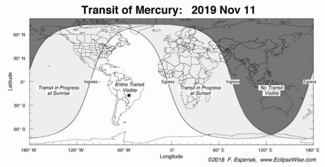 Mercury will cross the face of the Sun (1)