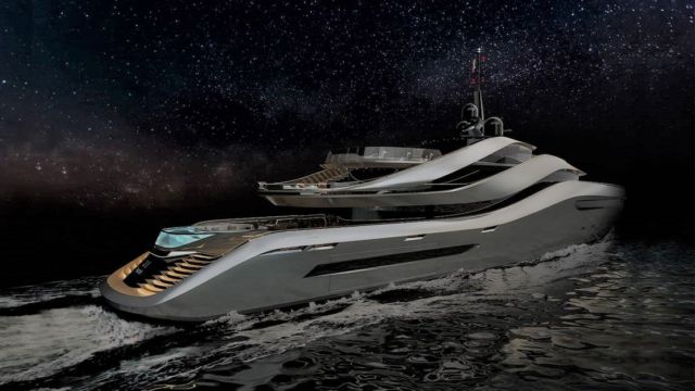 Pininfarina's Aurea 70 meters superyacht