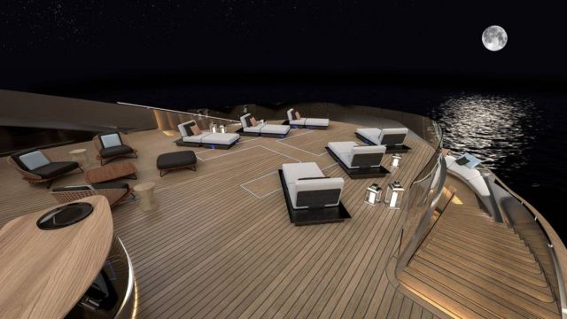 Pininfarina's Aurea 70 meters superyacht (5)