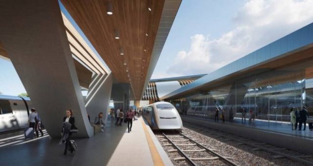 Zaha Hadid's High-Speed Train Station in Tallinn (1)