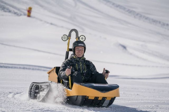 Bobsla new e-vehicle for Snow resorts 