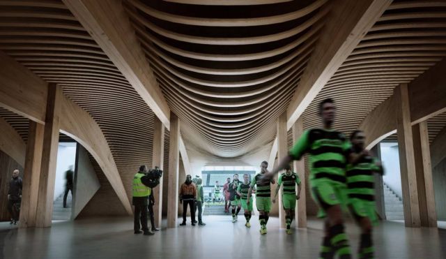 Forest Green Rovers Eco Park wooden stadium (3)