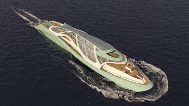 Luxury Yacht that turns into a Submarine 