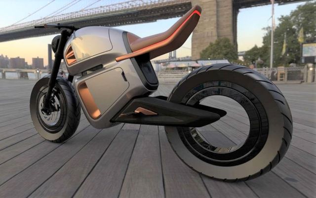 NAWA Hybrid e-motorbike