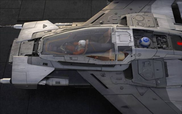 Porsche and Lucasfilm 'Star Wars' spaceship (2)