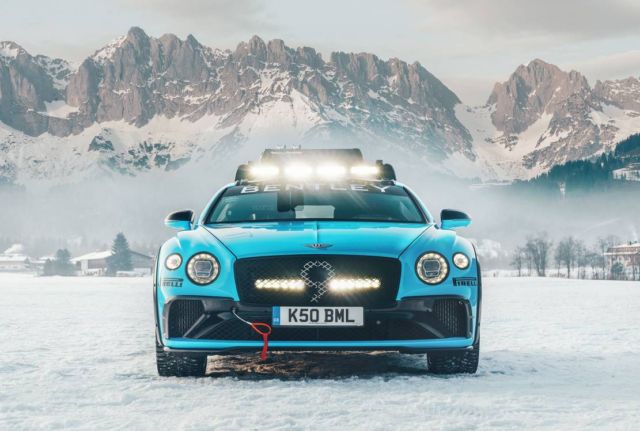 Bentley Continental GT Ice Race (4)