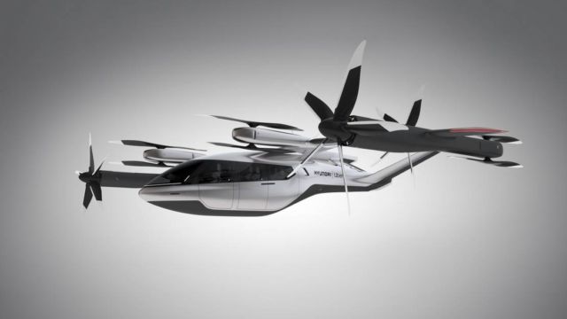 Hyundai new Uber Air Taxi 