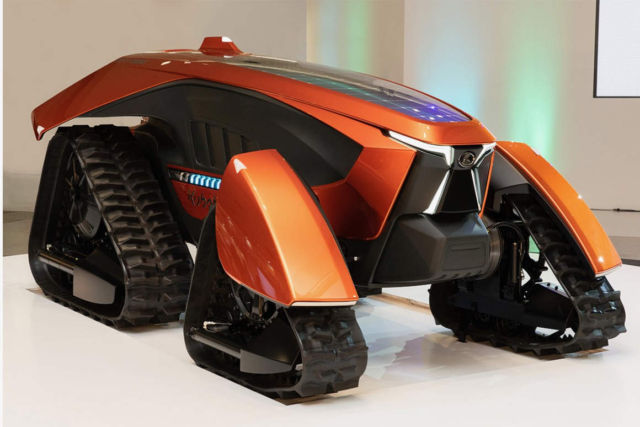 Kubota autonomous X Tractor concept