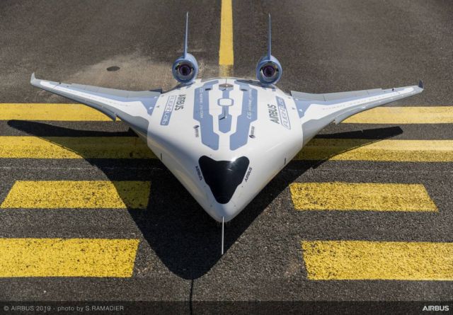 Airbus reveals its Blended Wing aircraft