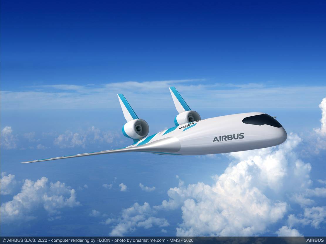 Airbus reveals its Blended Wing aircraft (1)