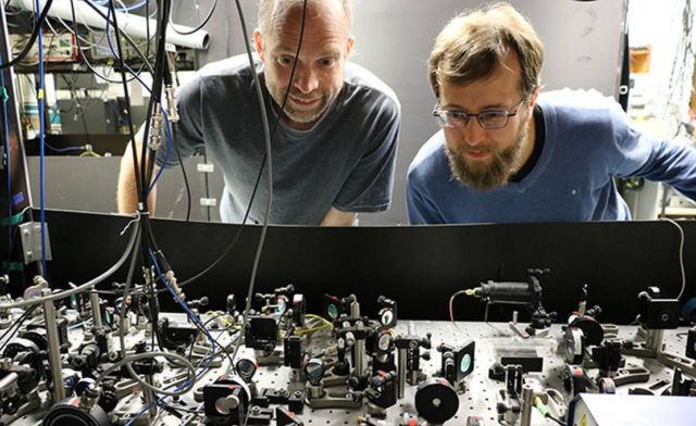 Watching Three Atoms Collide