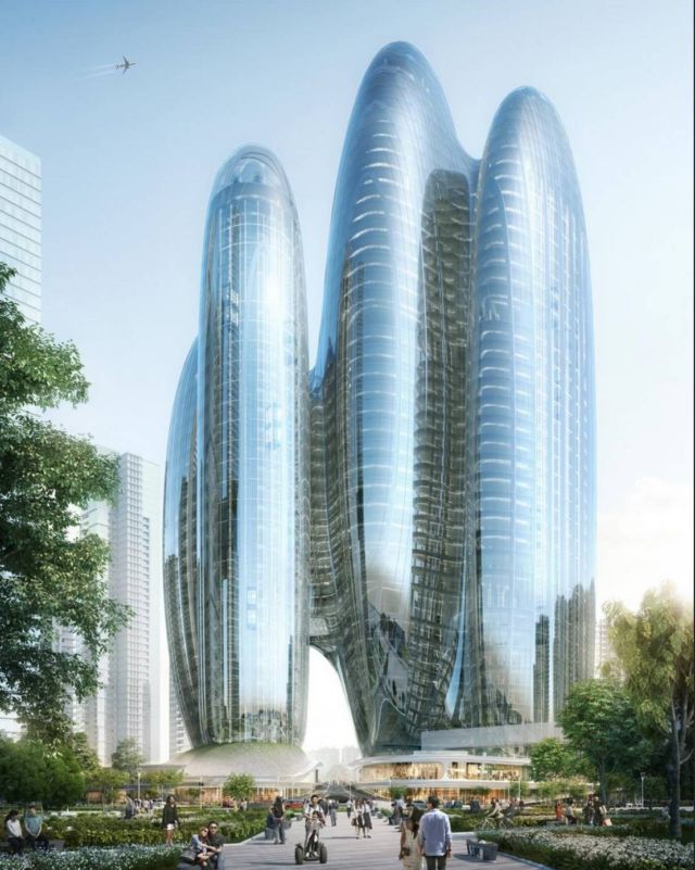 Zaha Hadid Architects' OPPO Shenzhen Towers (2)