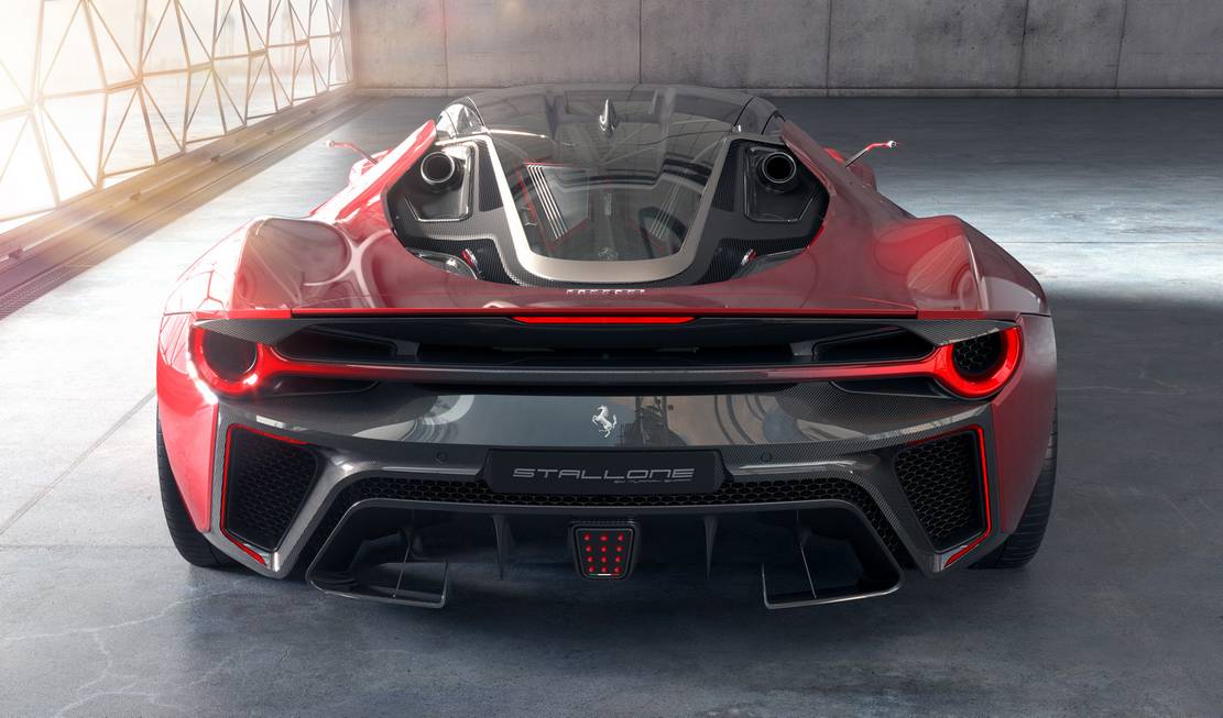 Ferrari Stallone concept supercar | wordlessTech