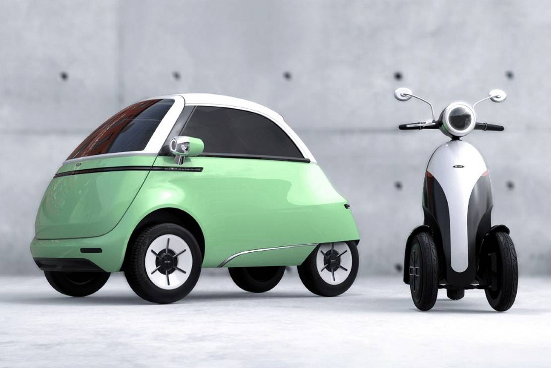 Micro electric bubble car and three-wheeled e-scooter (10)