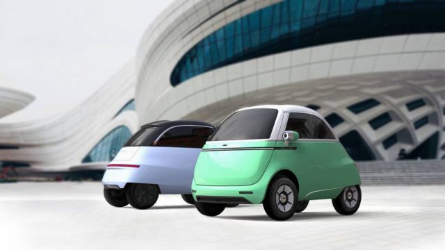 Micro electric bubble car and three-wheeled e-scooter (1)