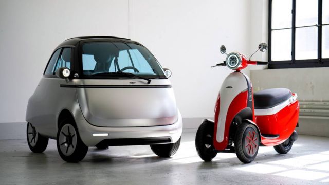 Micro electric bubble car and three-wheeled e-scooter (8)