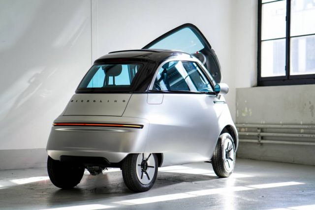 Micro electric bubble car and three-wheeled e-scooter (4)