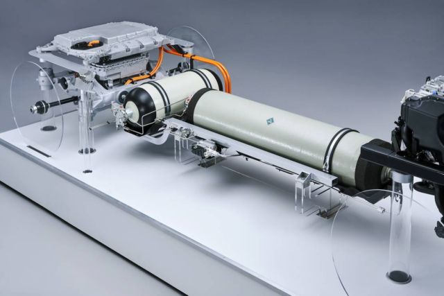 The powertrain for the BMW i Hydrogen NEXT