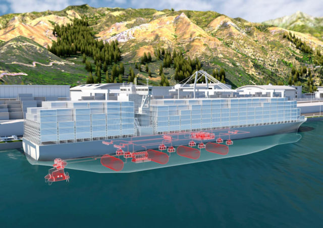 ABB plans giant Hydrogen powered Container Ships