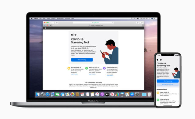 Apple releases Coronavirus app and website