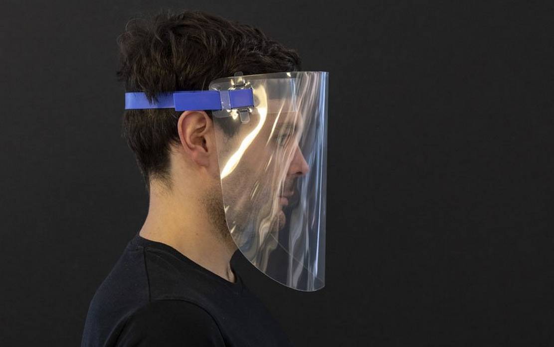 Foster + Partners created a reusable face visor (2)