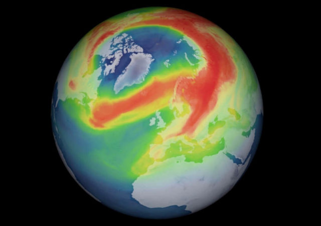 'Record-breaking' Ozone Hole opens over the Arctic