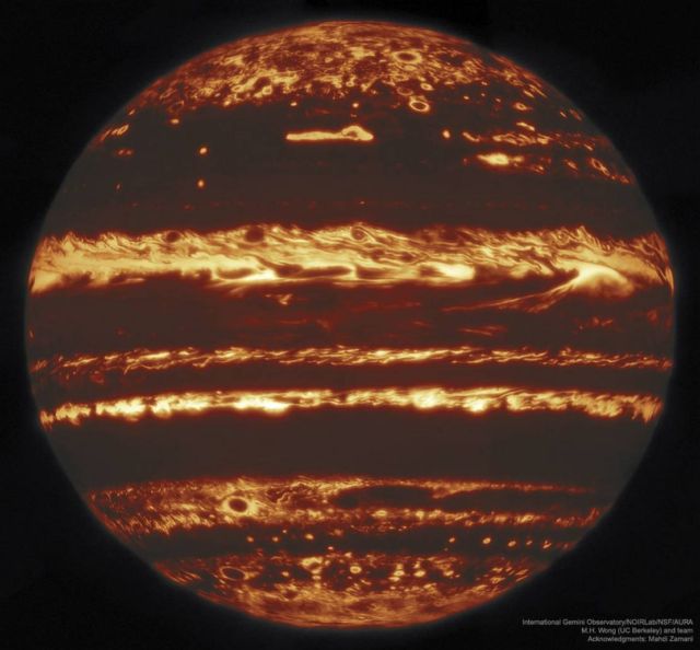 Jupiter in Infrared