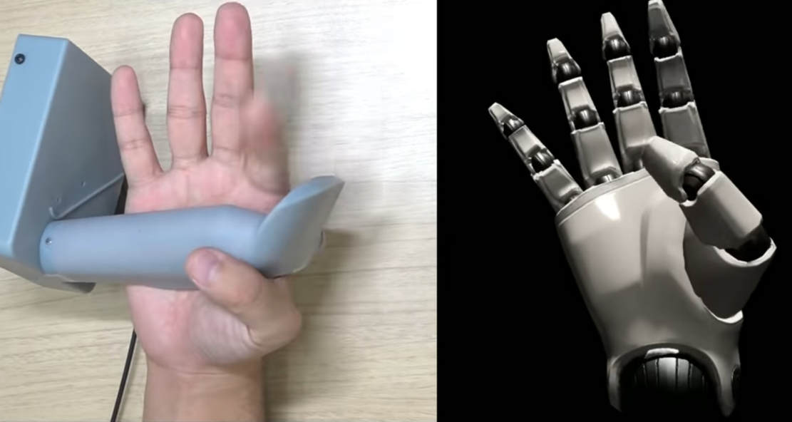 Sony Virtual Reality Finger tracking controllers