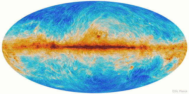 Magnetic Streamlines of the Milky Way 