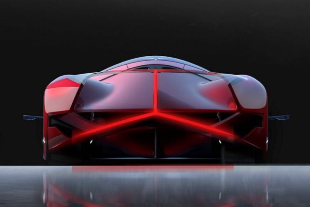 Mercedes-Benz Red Sun hypercar concept (3)