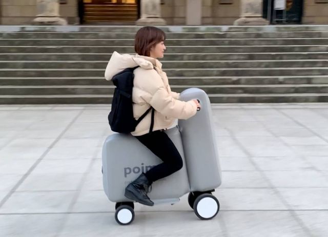 Poimo inflatable electric Scooter (4)