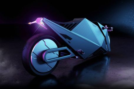 Rimac Hyper Cyber Motorcycle Concept | WordlessTech