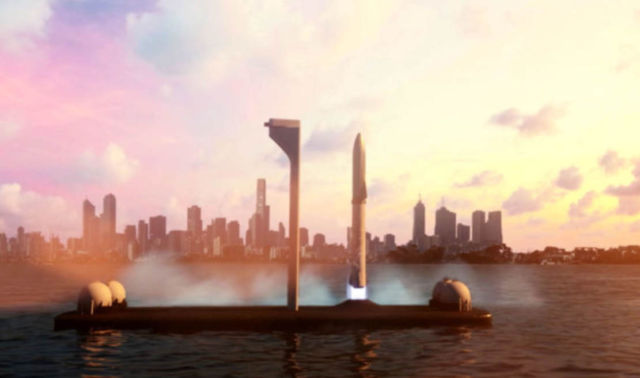 SpaceX is building Floating Spaceports