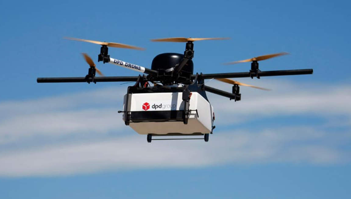 Drones to deliver Packages more efficiently by taking the Bus