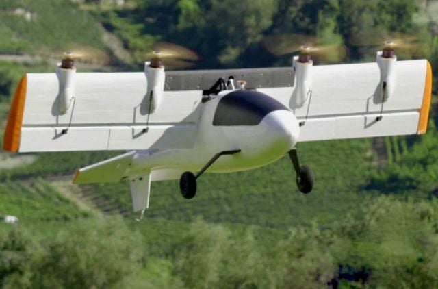 Dufour completes first phase of VTOL Flight