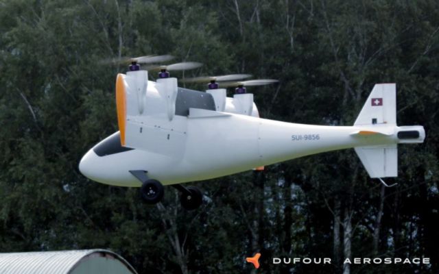 Dufour completes first phase of VTOL Flight (3)