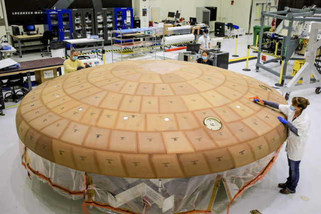 Heat Shield Milestone Complete for the Orion spacecraft