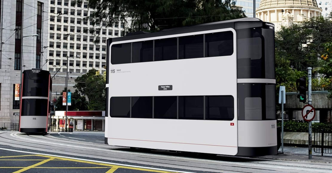 Island Double-Decker driverless tram concept (1)
