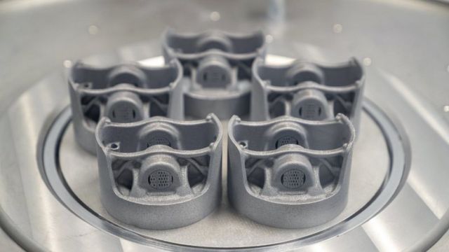 Porsche 3D printed pistons