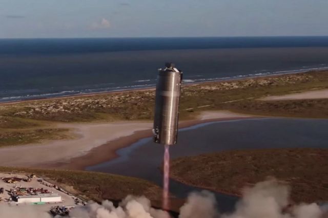 Gigantic SpaceX Starship SN5 successfully completes 150-Meter Hop