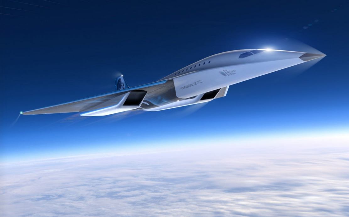 Virgin Galactic Supersonic Aircraft