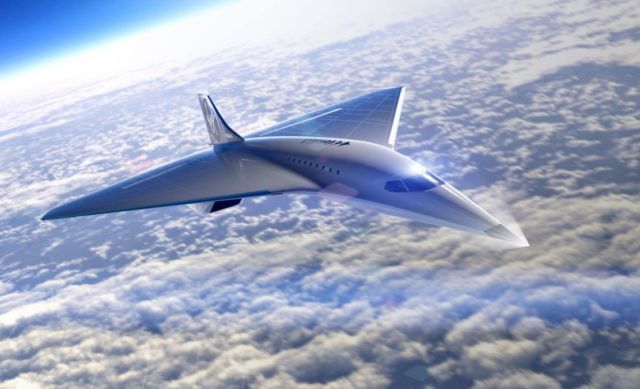 Virgin Galactic Supersonic Aircraft