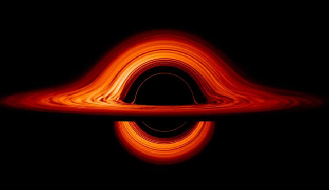 A Black Hole Accretion Disk - visualization