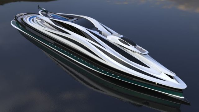 Avanguardia swan shaped mega yacht (15)