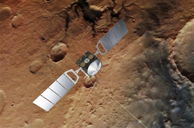 Illustration of Mars Express